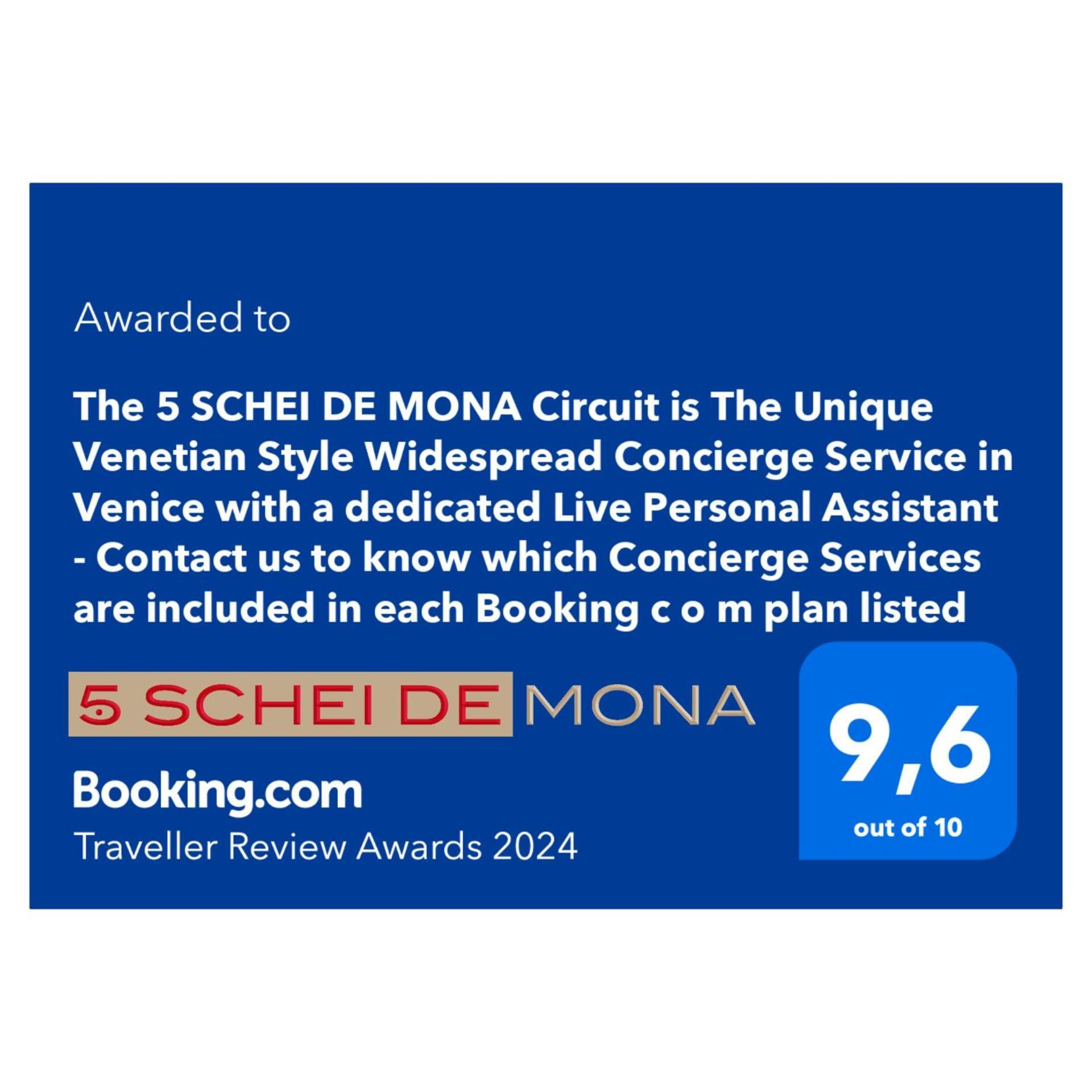 5 Schei De Mona: Venetian-Style Concierge Service Exterior photo